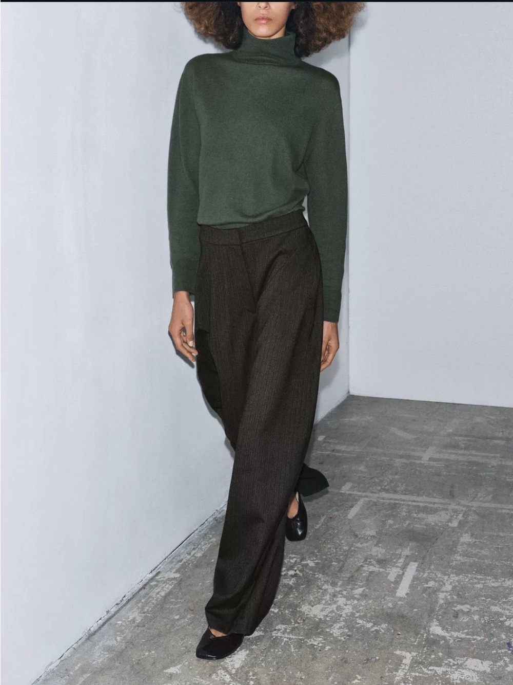Zara Textured Balloon Pants